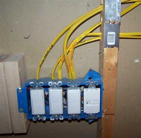 commercial electric 1-gang box installation|gang electrical box installation.